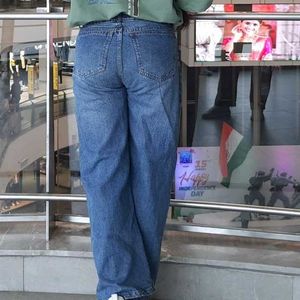 Trendy Straight (Loose)Denim Jeans