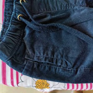 corduroy Navy Blue Super Cute Pants