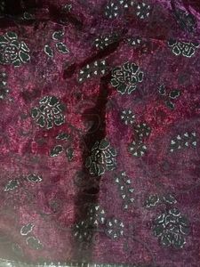 Vintage Purple Floral Fabric