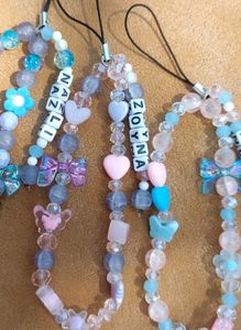 Custom Beaded Phone Charm