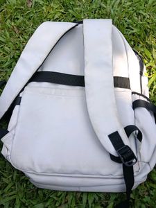 Landware White Korean Backpack