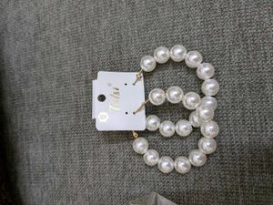 Pearl Hoop Earrings