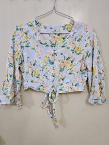 AND Floral Top