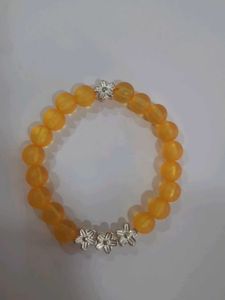 Beaded Flower Bracelet