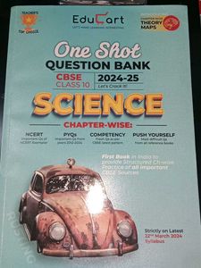 Educart CBSC One Shot Science Question Bank