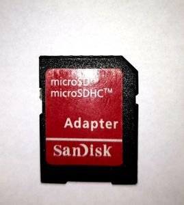 Sandisk Memory Card Adopter