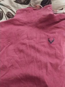 Maroon Casual T-Shirt