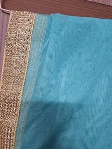 Sea Blue Dupatta