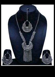 Oxidised Jwellery Set Only Once Used