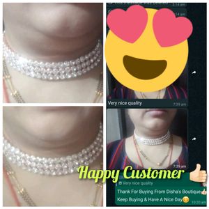 &#34;SALE&#34; Necklace With Earrings Combo🤩