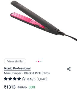 Ikonic Mini Hair Crimper