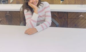 Striped Knit Sweater