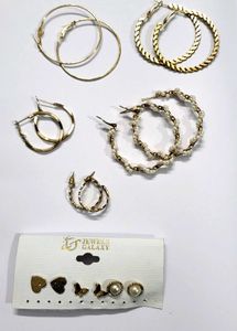 Earring Bundle: Hoops & Studs