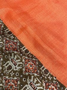 Silk Saree with Traditional Border