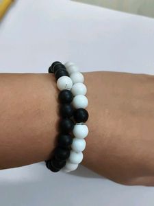Matching Beaded Bracelet Set