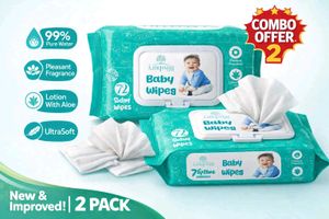 Kingsbury Baby Wipes - 2 Pack