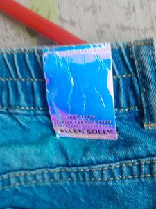 Allen Solly Girls Jean&#39;s Relaxed Crop 11 To 12 Yea
