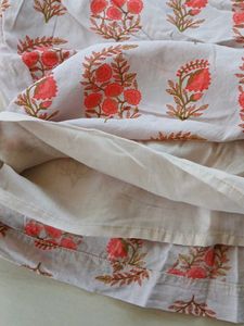 Floral Print A Line Frock