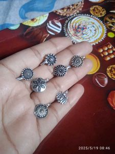 Silver Nose Pin
