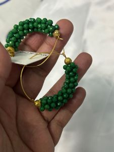 light weight  Beaded Necklace &amp; Earring Set