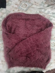 Fuzzy Knit Sweater