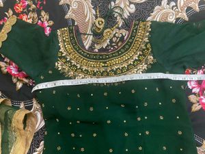 Elegant Green Salwar Kameez