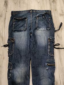 Ma133 Route Denim Cargo 8 Pocket Waist 34