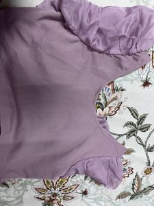 Athena Lavender Stylish Top For Women