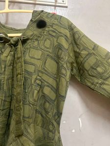 Olive Green Top