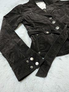 Velvet Belted Jacket