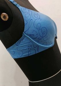 Blue Bra with Detail...36B