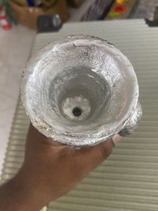 Silver Angel Candle Holder