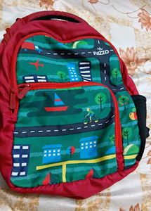 Red Black Kids school Bag