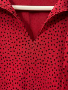 Mango Tie Neck Top
