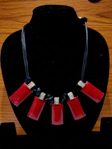 Red Statement Necklace