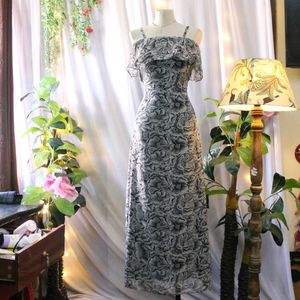 Floral Print Maxi Dress