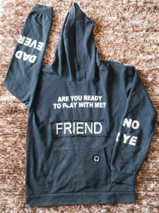 Cool Graphic Print Hoodie