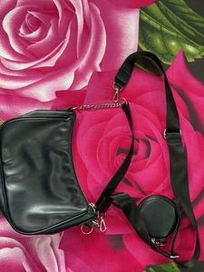 H&amp;M Handbag With Sling And Coin Purse