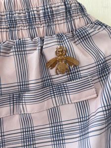 Checkered Jogger Pants