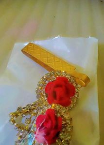 Rose Golden Brooch