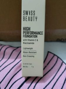 Maybelline Concealer+Swiss Beauty Foundation