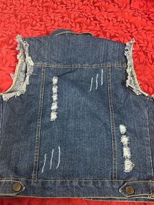 Half Sleeves Denim Jacket