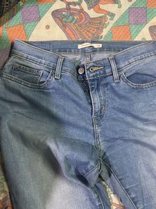 Light Wash Denim Jeans