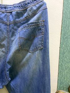 Unisex High waist Blue joggers