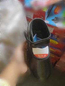 Girls Black School Shoes