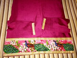 Beautiful Onion Colour Kurta👌