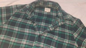 Oversized Pullover Checkered Shirt