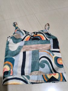 Abstract Print Top