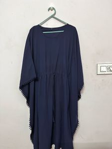 Navy Blue Kaftan