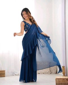 🆕️🆕️Ready To Wear Sharara Saree